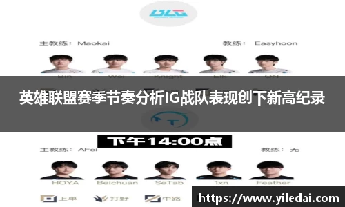 英雄联盟赛季节奏分析IG战队表现创下新高纪录